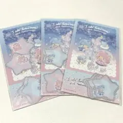 キキララ 45周年　七夕　シール　ノベルティ