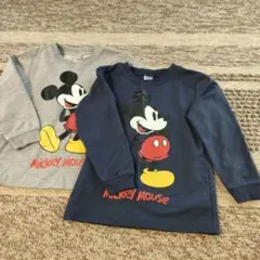 ミッキーマウス トップス 110cm 2枚セット