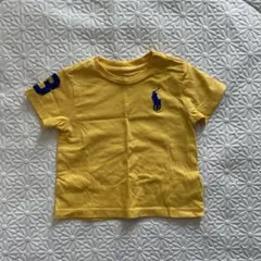 ラルフローレン　tシャツ 6m 70cm イエロー　ビッグポニー