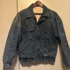 bobson ボブソン　デニムジャケット　vintage ケミカル