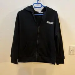 C.O.L.Z.A 黒 フード付きパーカー Sサイズ BEHAVE