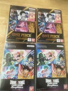ワンピースカード＆ドラゴンボール[テープ付き] 3BOXセット - メルカリ