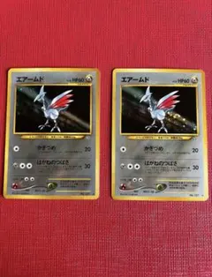 ポケモンカード 旧裏 エアームド 2枚セット まとめ売り - メルカリ