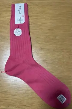 イルレガロILRegalo ピンク リブソックス 25-27cmのサムネイル