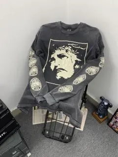 ヒップホップ人物プリントゆったり長袖Tシャツ男 - メルカリ