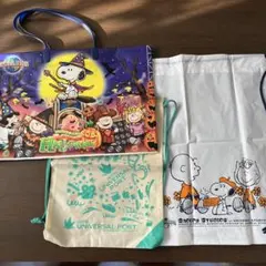 【限定】ユニバーサルスタジオジャパン ハロウィーン スヌーピー ショップバッグ