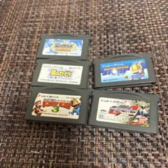 ゲームボーイアドバンス ソフト まとめ売り 5本セット