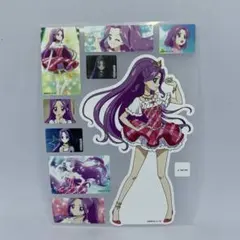 アイカツ 刺しゅう缶バッジ ノンアイロンシールワッペン 神崎美月 