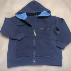 新品裏起毛SHADE'S フード付きネイビー パーカー110