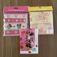 ディズニーリゾート　ミニタオル　ミニー ・プーさん