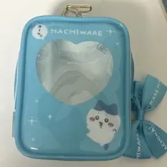 ちいかわ マスコットも入る！クリアポーチ ハチワレ