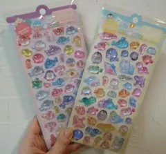 cute cute TWINKLE ジュエルステッカー 2枚組 【 匿名配送 】