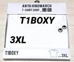 ユニクロ × アニヤ Tシャツ1BOXY ボクシーT 3XL ホワイト 白のサムネイル