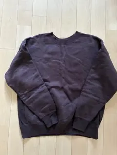 H beauty&youth エイチ　アローズ スエット　ブラウン　スウェット