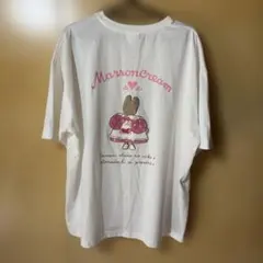 サンリオ マロンクリーム Marroncream さがら刺しゅうTシャツのサムネイル