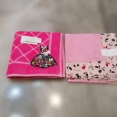 ニナリッチの大判ハンカチと、タオルハンカチや