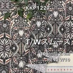 NO,KKP1227 106㎝幅 2.0m　T/WスムースPT　アフリカ柄