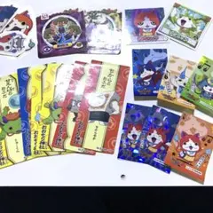 妖怪ウォッチ　おふだシール　ライブダムシール他 まとめ売り 19枚 ジバニャン