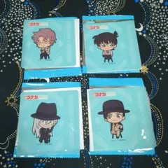 名探偵コナンSEGA ラッキーくじ クリアしおりスタンド 4種 非売品