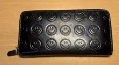 BEAMS スマイル型押し長財布 Ray BEAMS（レイビームス）の「Ray BEAMS / スマイル ZIP 長財布（財布