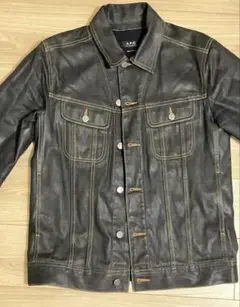 archive apc coating denim jacket