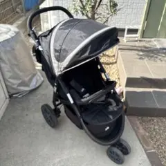 美品 Aprica アップリカ イージーバギー ベビーカー 三輪 グレー