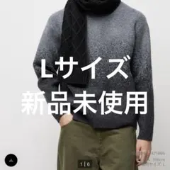 UNIQLO スフレヤーングラデーションクルーネックセーター
