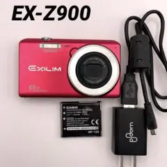 実写美⭕️美品【動作確認済】CASIO EXILIM EX-Z900 REDのサムネイル