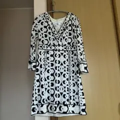 DIANE von FURSTENBERG 幾何学模様 ワンピース サイズ4