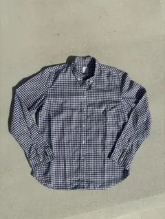 old gap ギンガムチェックシャツ　ネイビー