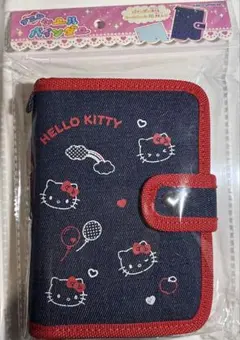 ハローキティ デニムシールバインダー