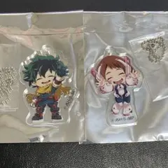 【ヒロアカ】僕のヒーローアカデミア×GIGOアクリルチャーム　出久・お茶子