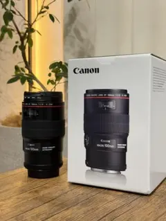 Canon EF 100mm F2.8L Macro IS USM 箱付きのサムネイル