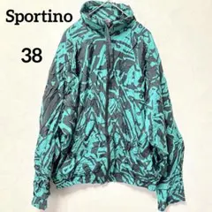 ⭐️レア✨Sportino 総柄 ナイロンジャケット 90s ビンテージ レトロ