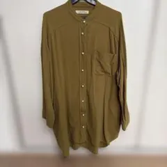 BLANC basque パールボタン 長袖シャツのサムネイル