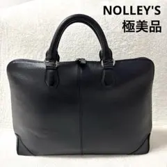 極美品 ノーリーズ ブリーフケース ビジネスバッグ オールレザー 黒 本革 起立 2026年最新】NOLLEY'S メンズバッグの人気アイテム - メルカリ