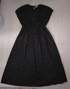 URBAN RESEARCH DOORS ドット柄ロングワンピース M