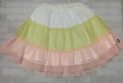 Moujonjon L(120〜130cm) チュールフリルスカート