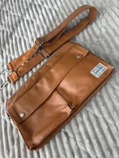 PORTER ボディバッグ ブラウン