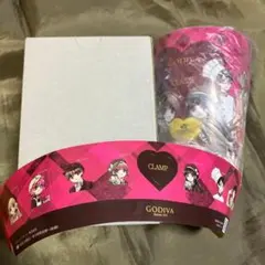 GODIVA × CLAMP コラボ タンブラー ステッカースリーブ付き