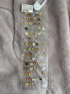 平成レトロ 動物キャラクターシール ST125