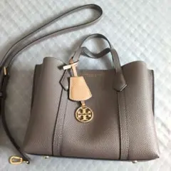 Tory Burch グレー ショルダーバッグ