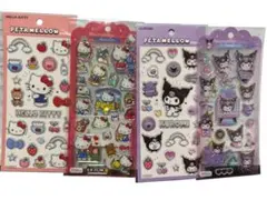 新品未使用　ハローキティ　クロミ　ドロップジェリーシール　ペタメロウステッカーズ