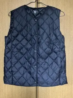 UNIQLO ブラック パフテックベスト レディース　Mサイズ