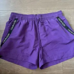 極美品　CALVIN KLEIN スイムウェア　水着　パープル