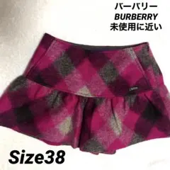 Burberry キュロット　バーバリー キュロット　ウール　ロゴプレート極美品