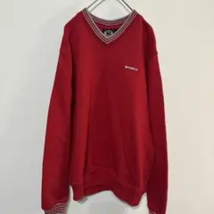 vans バンズ スウェット 90s レア USA 赤 レッド 古着のサムネイル