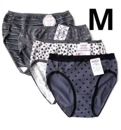 レディースショーツMまとめ売り 　　　グレー　　綿混合