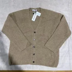 【新品・未着用】BABYLONE バビロン ホワイトヤク カタアゼカーディガンのサムネイル