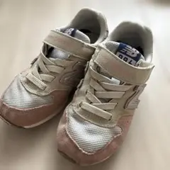 New Balance 996 スニーカー 17cm ピンク/グレー